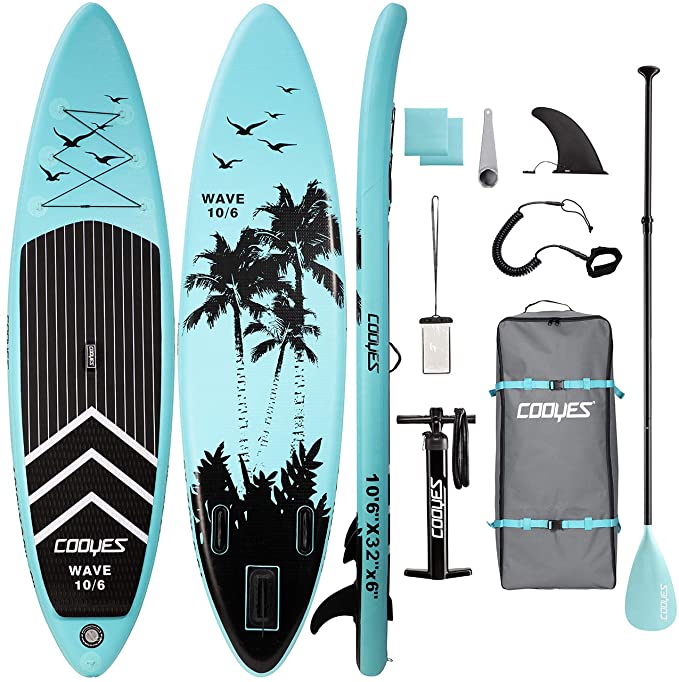 Cooyes Inflatable Stand Up Paddle Board - The Fastest Paddleboard to Inflate?