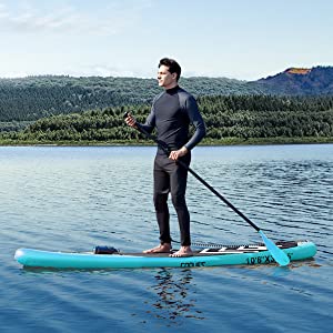 Cooyes Inflatable Stand Up Paddle Board - The Fastest Paddleboard to ...