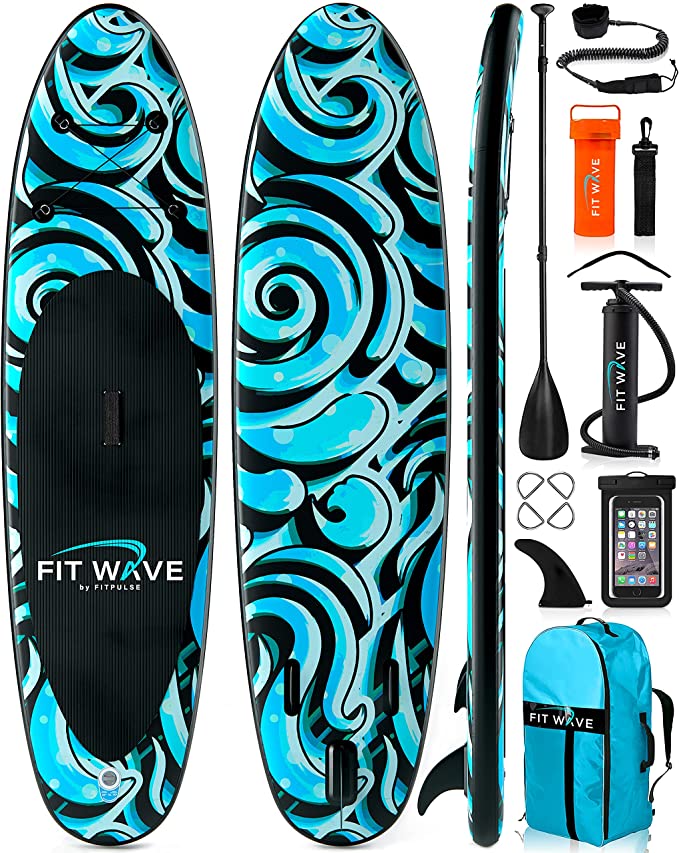 Fitwave Inflatable Paddle Board - The Paddleboard with everything ...