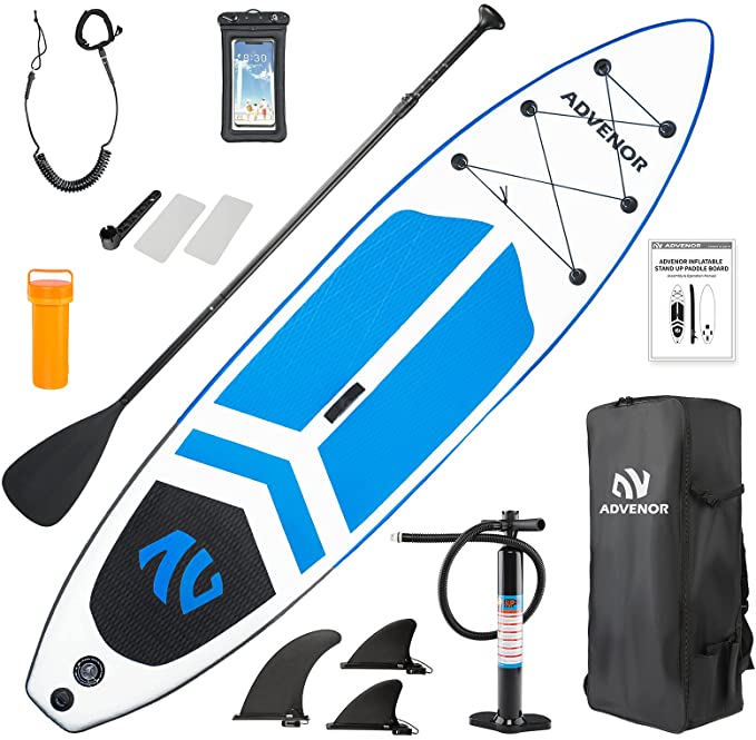 Advenor Inflatable Stand Up Paddle Board - The Best All In One Paddle Board Package?